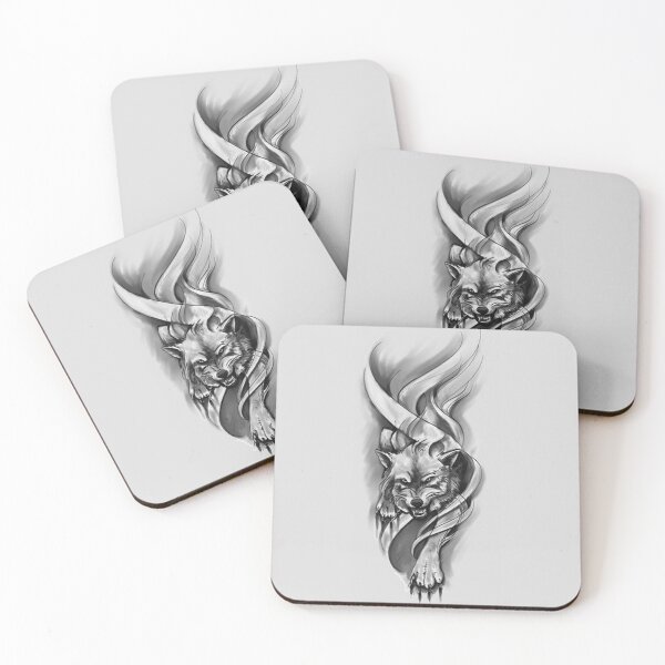 Item preview, Wolf drawing designed and sold by Kyumi12.