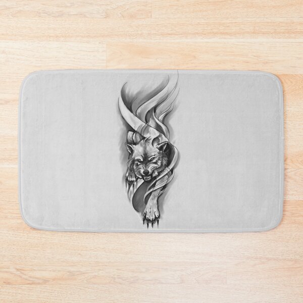 Item preview, Wolf drawing designed and sold by Kyumi12.