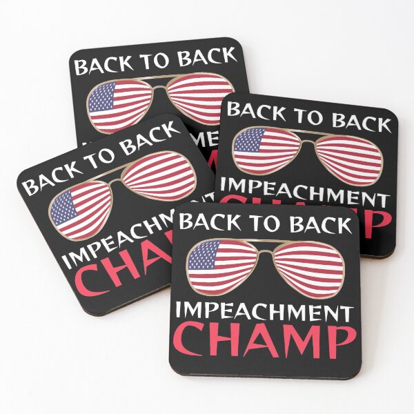 Item preview, Back to Back Impeachment Champ  designed and sold by Mokhe.