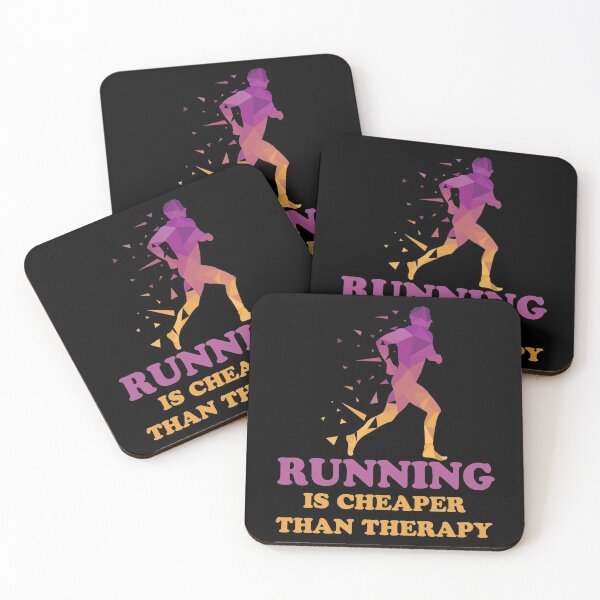 Item preview, Running is cheaper than therapy designed and sold by MrE-Tees.