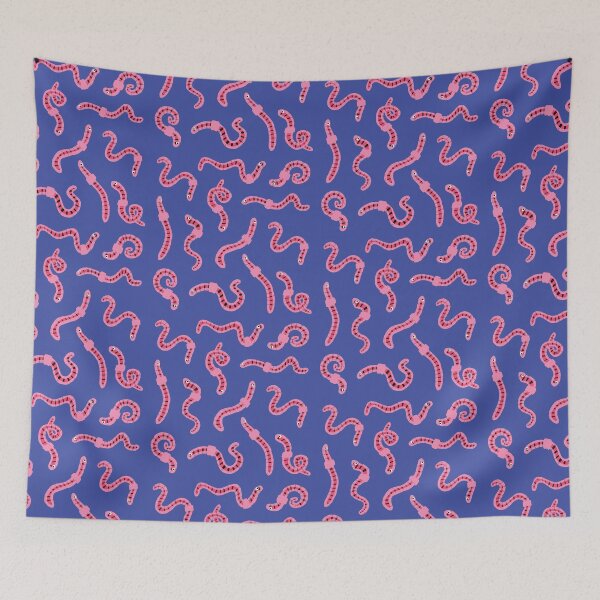 Item preview, Worm Pattern designed and sold by Ellie Kite.