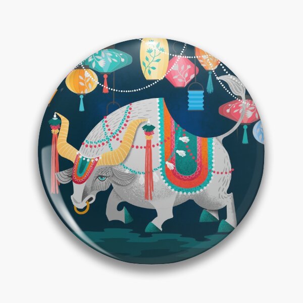 Item preview, burmese ox  designed and sold by michaelzindell.