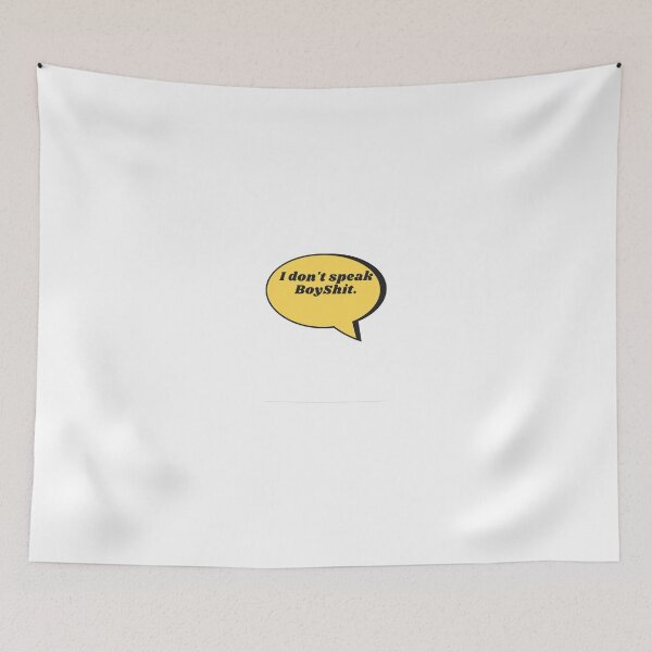 Item preview, i don't speak boyshit - BOYSHIT - madison beer funny humor sarcastic designed and sold by GilesTs.