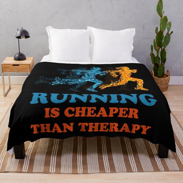 Item preview, Running is cheaper than therapy designed and sold by MrE-Tees.