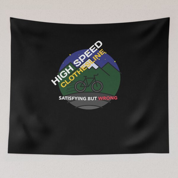 Item preview, HIGH SPEED CLOTHESLINE SATISFYING BUT WRONG designed and sold by Explicitgt.
