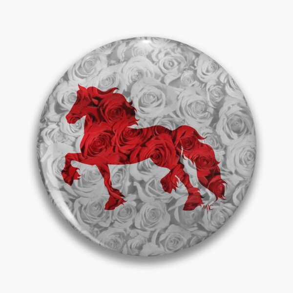 Item preview, Friesian - Red Roses designed and sold by Maria Adriana Casas.