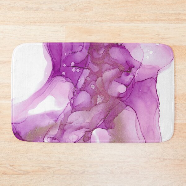 Item preview, Purple Abstract 219 Modern Alcohol Ink Painting by Herzart designed and sold by herzart.