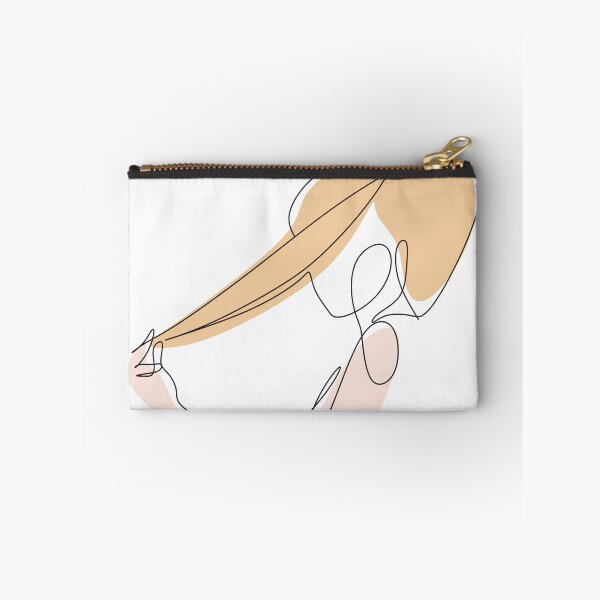Item preview, Woman In Hat.  Woman Face Print.  Minimal Art Female  designed and sold by OneLinePrint.