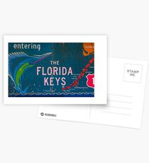Eingabe der Florida Keys Postkarten