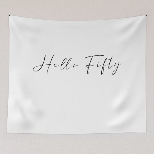 Item preview, Hello Fifty designed and sold by KAFDESIGN.