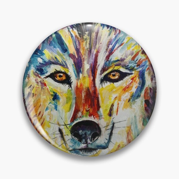 Item preview, Rainbow Wolf designed and sold by KatherineLC.