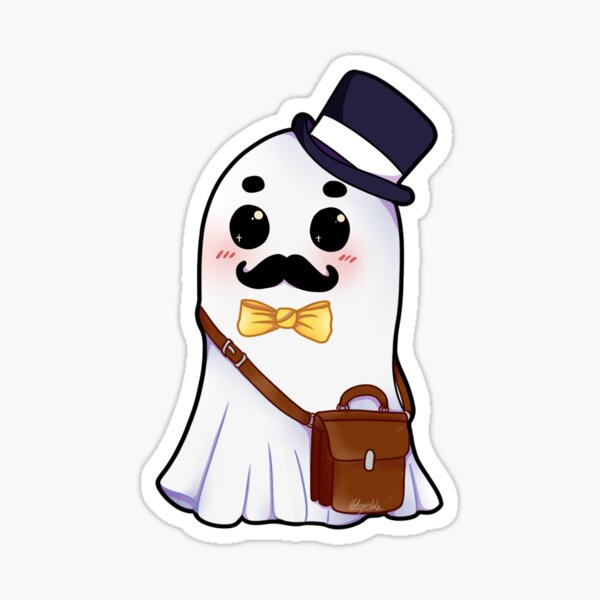 Mr. Ghost Pegatina