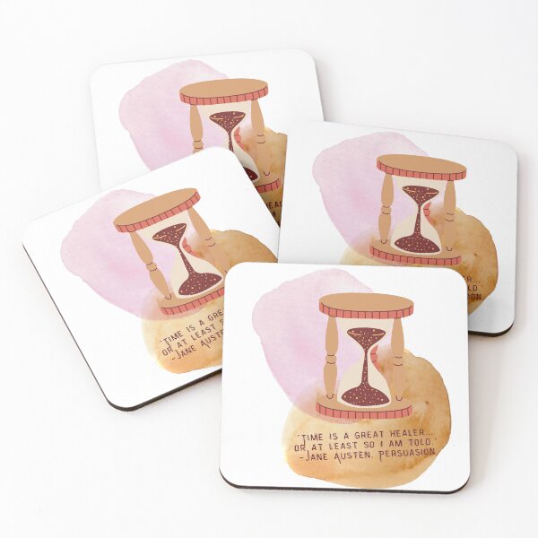 Item preview, Time is a Great Healer, Persuasion, Jane Austen designed and sold by Lucinda Theodore.