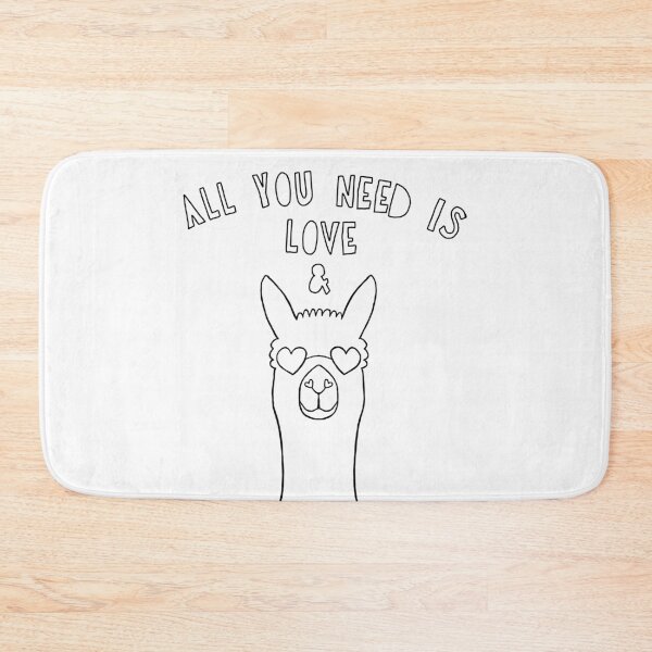 Item preview, All you need is love and Llamas designed and sold by MandVDesigns.
