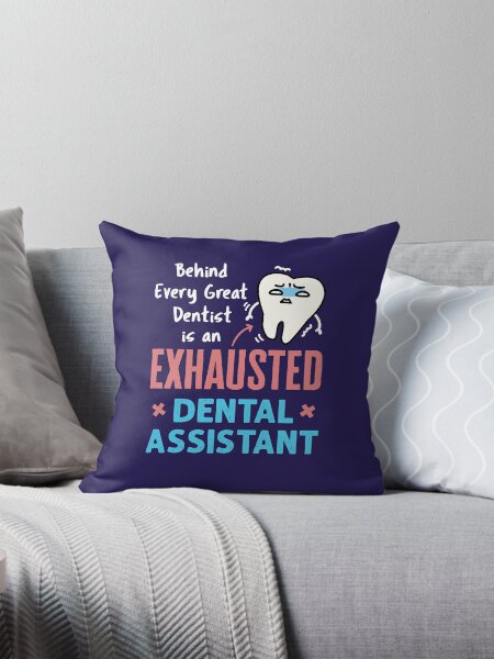 Item preview, Exhausted Dental Assistant Funny Appreciation designed and sold by jaygo.