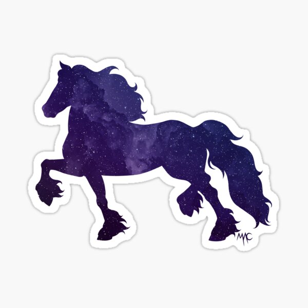 Item preview, Friesian - Blue Space designed and sold by Maria Adriana Casas.