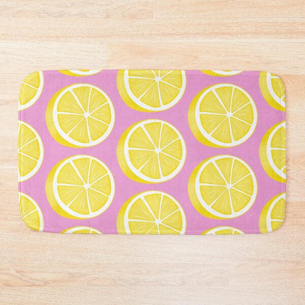 Item preview, Copy of Copy of Lemon Pattern with pink background designed and sold by muffinstandd.