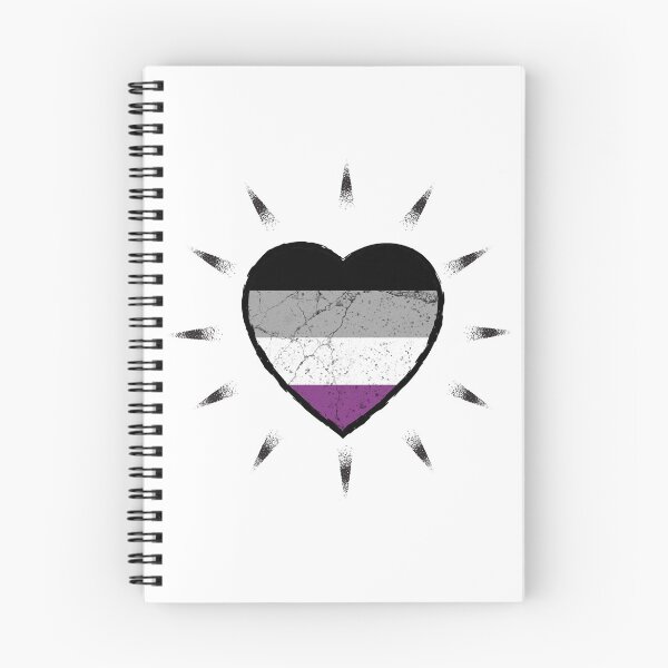 Item preview, Asexual heart beats for diversity and pride | LGBTQ designed and sold by Petra Becker.
