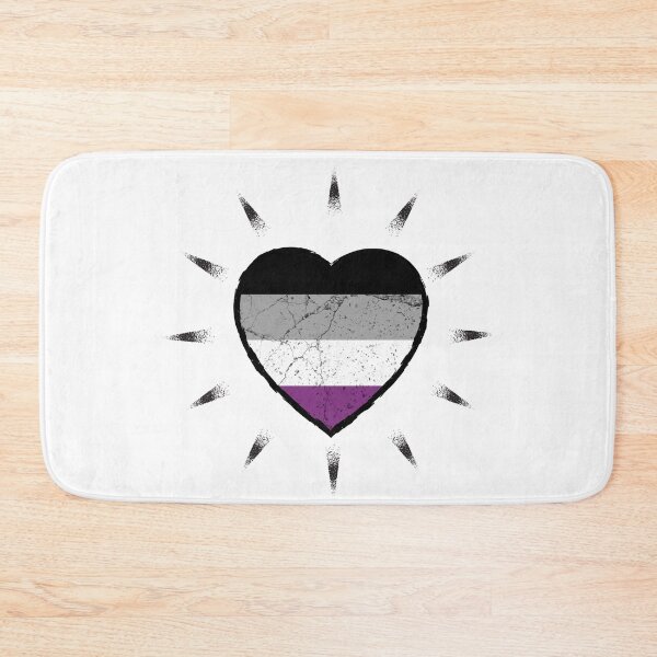 Item preview, Asexual heart beats for diversity and pride | LGBTQ designed and sold by Petra Becker.