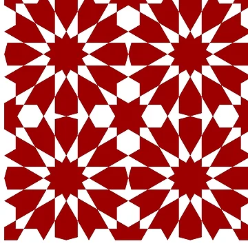 Artwork thumbnail, Geometric Islamic Pattern by NeteDesign