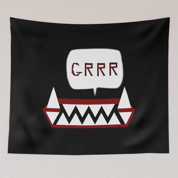 Item preview, GRRR ~ Angry Mouth designed and sold by cherylorraine.