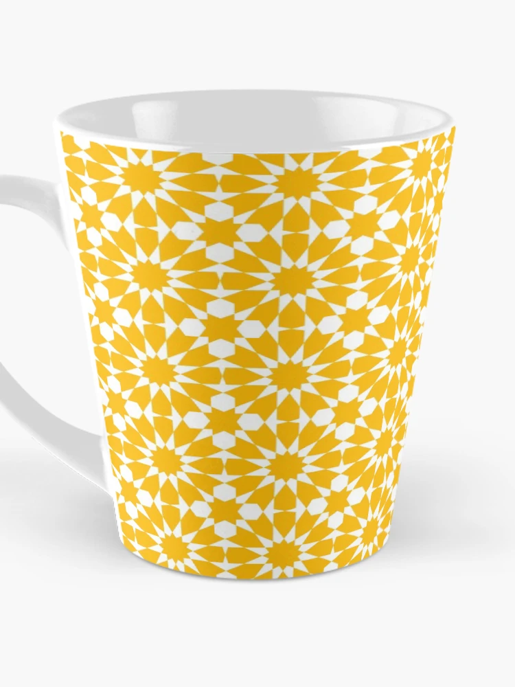 Thumbnail 3 of 4, Coffee Mug, Geometric Islamic Pattern designed and sold by NeteDesign.