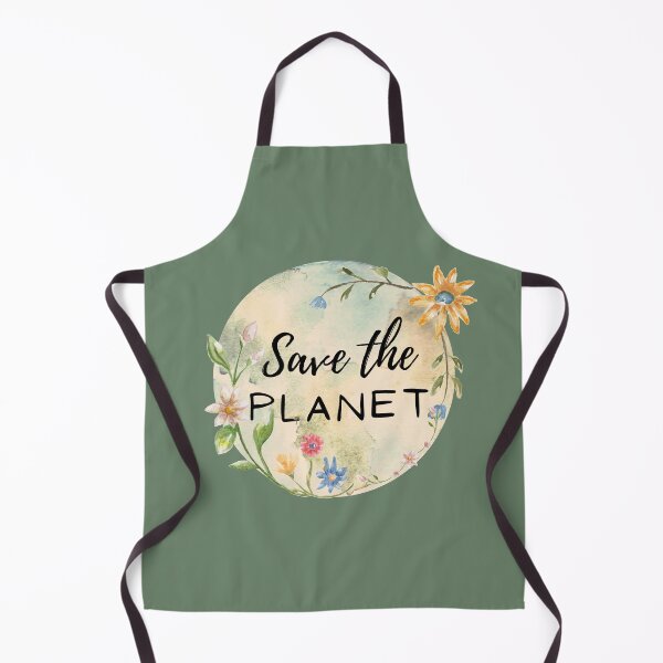Item preview, Save the planet flowers theme designed and sold by Shir-designs.
