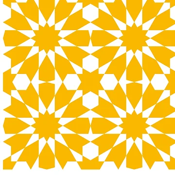 Artwork thumbnail, Geometric Islamic Pattern by NeteDesign