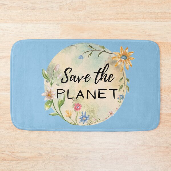 Item preview,  Save the planet flowers theme designed and sold by Shir-designs.