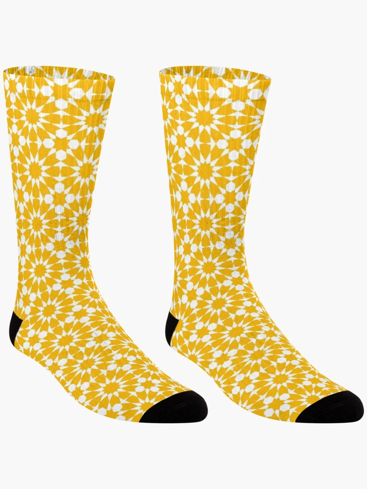 Thumbnail 3 of 5, Socks, Geometric Islamic Pattern designed and sold by NeteDesign.