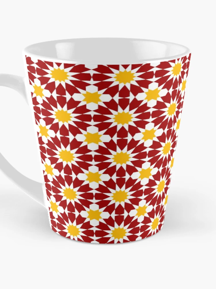 Thumbnail 3 of 4, Coffee Mug, Geometric Islamic Pattern designed and sold by NeteDesign.