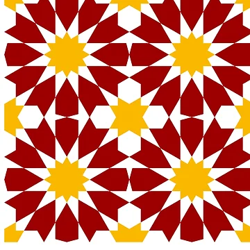 Artwork thumbnail, Geometric Islamic Pattern by NeteDesign