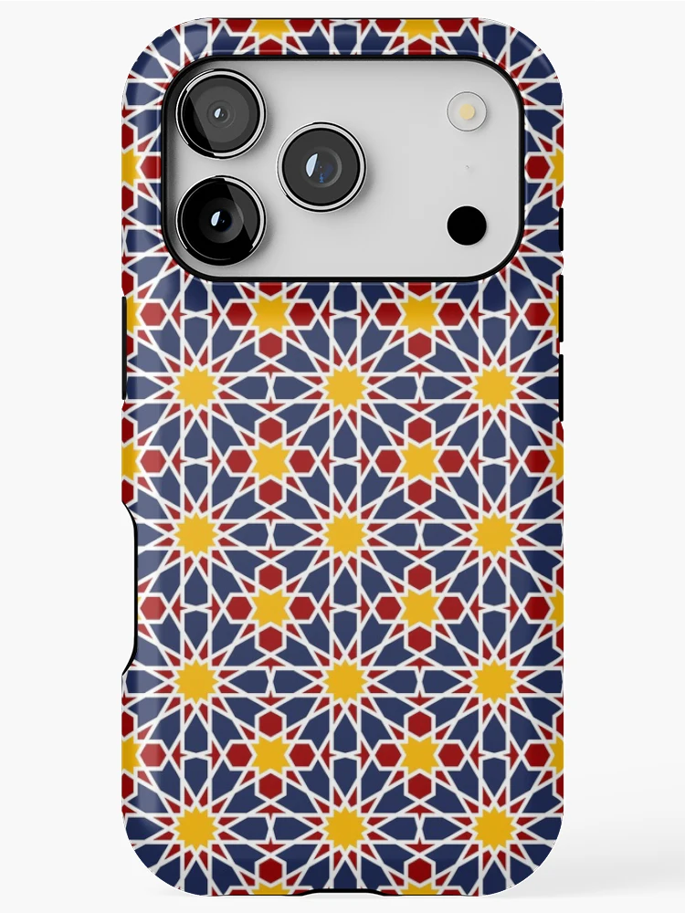 Thumbnail 1 of 4, iPhone Case, Geometric Islamic Pattern designed and sold by NeteDesign.