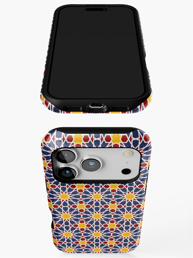 Thumbnail 3 of 4, iPhone Case, Geometric Islamic Pattern designed and sold by NeteDesign.