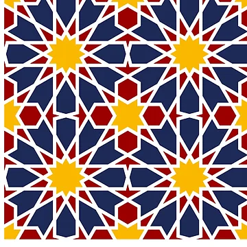 Artwork thumbnail, Geometric Islamic Pattern by NeteDesign