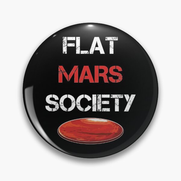 Item preview, Flat Mars Society designed and sold by Trey Ball.