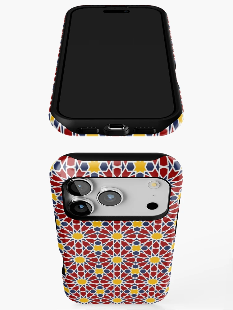 Thumbnail 3 of 4, iPhone Case, Geometric Islamic Pattern designed and sold by NeteDesign.