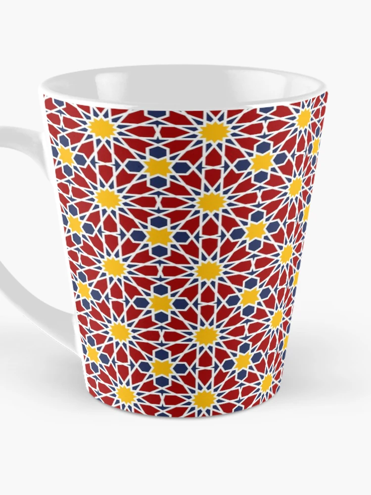 Thumbnail 3 of 4, Coffee Mug, Geometric Islamic Pattern designed and sold by NeteDesign.