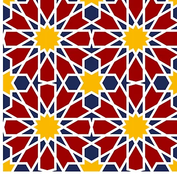 Artwork thumbnail, Geometric Islamic Pattern by NeteDesign