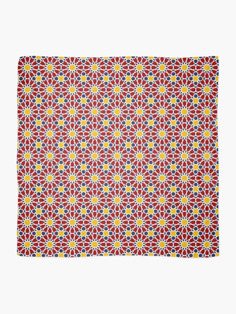 Thumbnail 2 of 3, Scarf, Geometric Islamic Pattern designed and sold by NeteDesign.