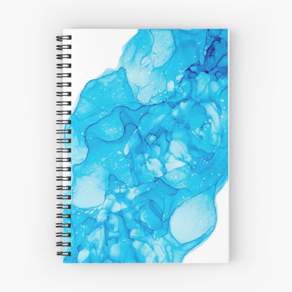 Item preview, Turquoise Abstsact 21921 Modern Alcohol Ink Painting by Herzart designed and sold by herzart.