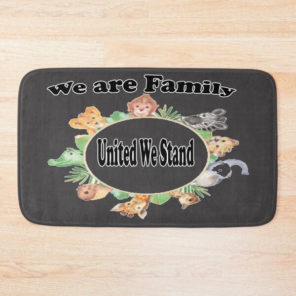 Item preview, We are Family United We Stand, Animal Lovers Animals are Man's Best Friends designed and sold by NadeenInspires.