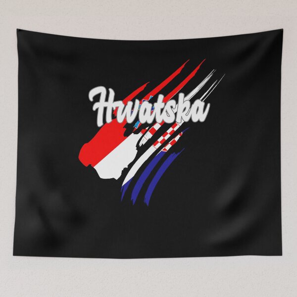 Item preview, Croatia Flag Hrvatska designed and sold by Dubbra.