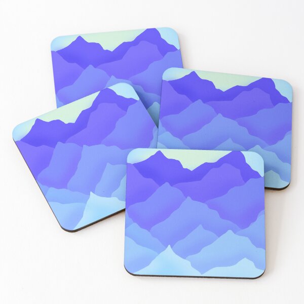 Item preview, Blue mountain range  designed and sold by DinellaElise.