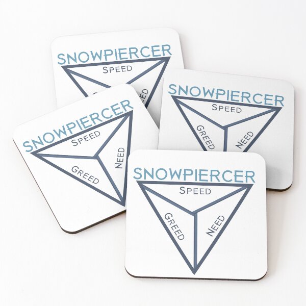 Item preview, Snowpiercer - Balance of need, speed, and greed designed and sold by Qtcrowley.