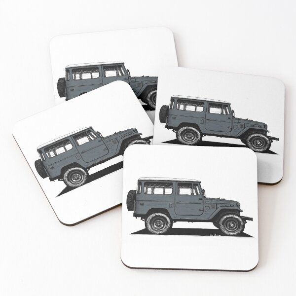 Item preview, Toyota FJ40 Land Cruiser Cadet Blue  designed and sold by Coloredo.