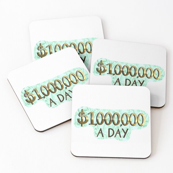 Item preview, $1000000 a day designed and sold by lovelifeletter.