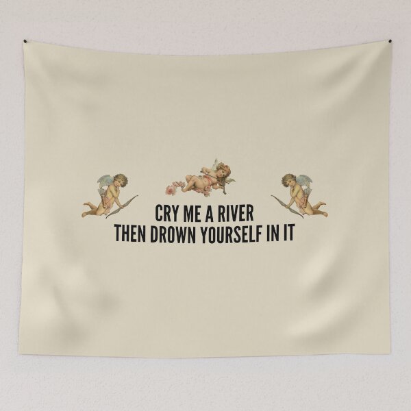Item preview, Cry me a river line designed and sold by arceart.