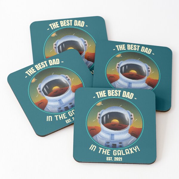 Item preview, The Best Dad in the galaxy est. 2021 designed and sold by ForStrong.
