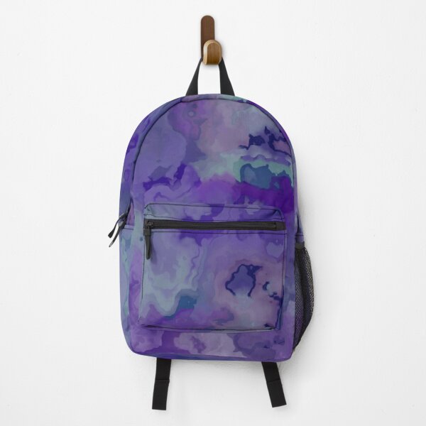Item preview, blue purple marble abstraction designed and sold by wiwiart.